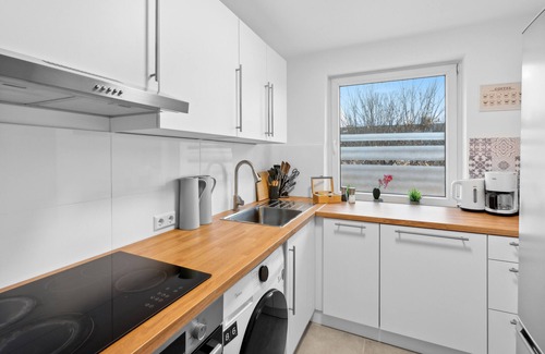 Oberkochen Apartamento | Sueño para viajes de negocios 2 hab 5 pers | balcón, lavadora-secadora