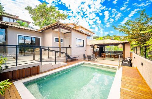 Ferradurinha Casa | Bz25 Casa com Piscina em Geribá - 250m da Praia