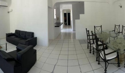 Granjas del Marqués Apartamento | Cálido y luminoso Departamento cerca de la playa familiar con piscina y oficina con AC en HB´s, sala/comedor en área turística.