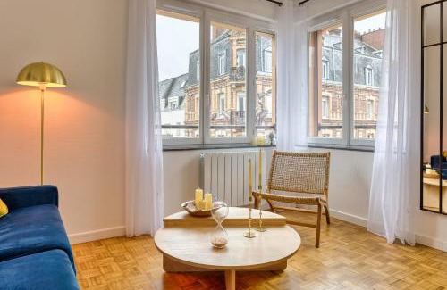 Centre Ville Rive Gauche Apartamento | Cécile joli F2 avec parking proche de la Seine