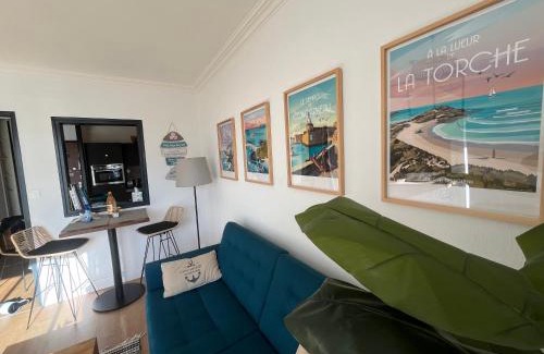 Concarneau Apartamento | Cœur de Concarneau, appartement entier, proche centre, corniche et plage avec parking