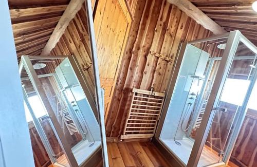Nuisement-sur-Coole Casa | C Les rondins nature gîte 8 personnes avec jardin