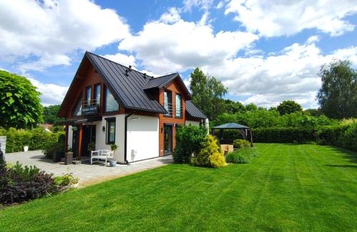 Lubniewice Casa | Całoroczny Domek Bielik Lubniewice,jakuzzi, jezioro,blisko SPA