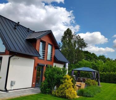Lubniewice Casa | Całoroczny Domek Bielik Lubniewice,jakuzzi, jezioro,blisko SPA