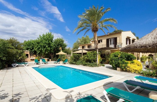 Pollensa Chalet De Esquí | Ca'n bou petit *Casa mallorquina tranquila. Cerca de todos los sitios. 10 pax.