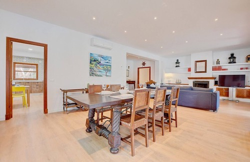 Portocolom Chalet De Esquí | Ca Na Marieta House al lado de la playa con vistas al mar y amplio jardín