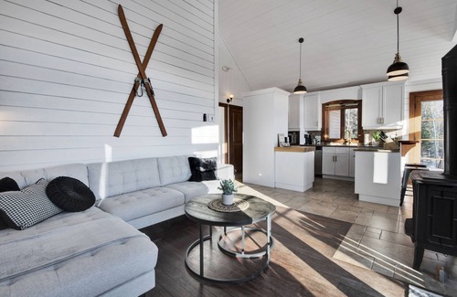 Petite-Riviere-Saint-Francois Chalet De Esquí | Chalet ABRI ST-FRANÇOIS VIEW + SPA