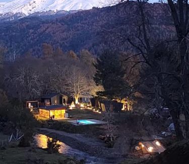 Panguipulli Apartamento | Cabaña 4 personas hualle sur cerca huilo huilo