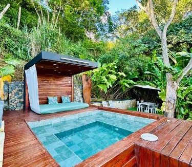 Sopetran Casa | Cabaña Cedro Amarillo - moderna con jacuzzi en Sopetran, cerca de Medellín