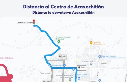 Acaxochitlán Apartamento | Cabaña Escondida | Naturaleza y Aventura