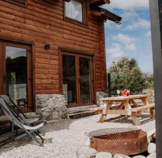 Meliquina Chalet De Esquí | Cabaña frente al lago Meliquina