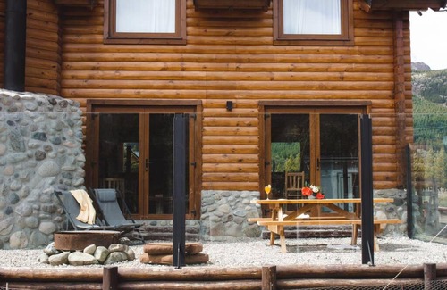 Meliquina Chalet De Esquí | Cabaña frente al lago Meliquina