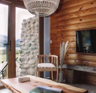 Meliquina Chalet De Esquí | Cabaña frente al lago Meliquina