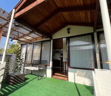 Las Condes Apartamento | Cabaña independiente con terraza