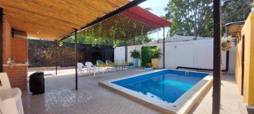 Papare Casa | CABAÑA LAS MARIAS, Climatizada, Piscina y BBQ
