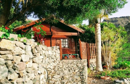 Alojera Casa | Cabaña Los Palmeros, vista al mar y la montaña