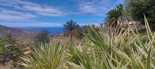 Alojera Casa | Cabaña Los Palmeros, vista al mar y la montaña