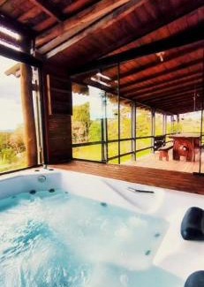 Quatro Barras Chalet De Esquí | Cabana do Aviador vista Montanhas