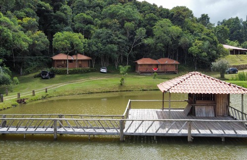 Senador Amaral Cabina | Cabana do lago 1 - uma exclusiva cabana na mata próximo ao lago