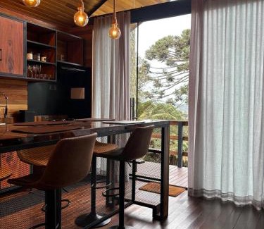 Urubici Chalet De Esquí | Cabana Ohana, Espaçosa, Aconchegante e Completa
