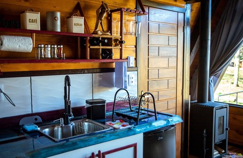 Urubici Chalet De Esquí | Cabana Para Casal - Morro da Igreja, Urubici SC - Sítio Mar de Nuvens