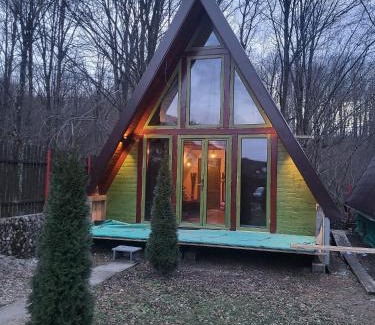 Valiug Casa | Cabana Vânătorilor A Frame Green