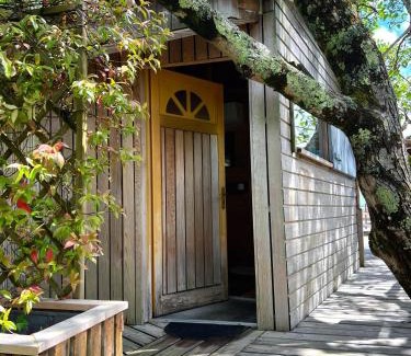 Fronsac Apartamento | Cabane en bois climatisée