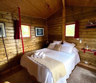 Fronsac Apartamento | Cabane en bois climatisée