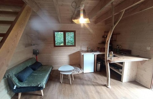 Marcillac-la-Croisille Chalet De Esquí | Cabane Insolite à la Ferme
