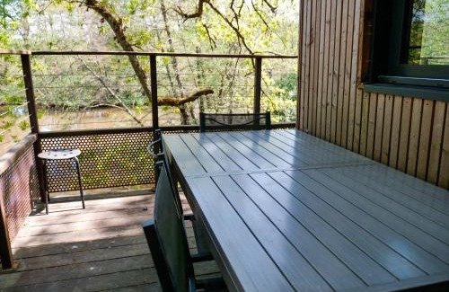 Sadirac Otro | Cabane perchée - lac privé, spa & nature