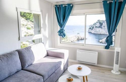 Calanque de Morgiou Apartamento | Cabanon, 2 chambres, terrasse et vue mer