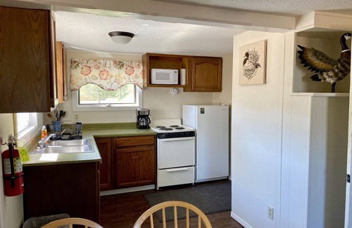 Hot Springs Cabina | Cabin by lake, pet friendly, quiet