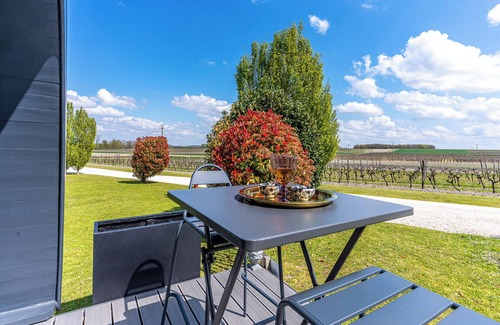 Saint-Ciers-Champagne Cabina | Cabin for 2 with spa