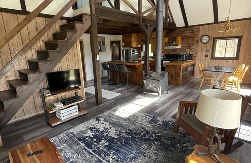 White Mills Casa | Cabin in the woods