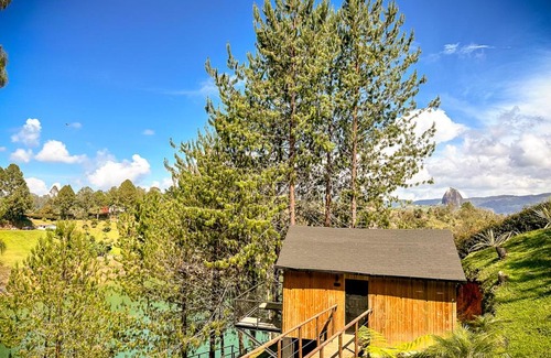 El Penol Otro | Cabin - Jacuzzi - Frente al lago - Bosque