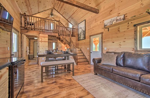 Blanchardville Cabina | Cabin on 35-Acre Farm in Blanchardville w/ Trails!
