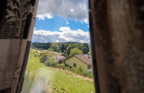 Granges-Aumontzey Cabina | Cabaña 'La Ardilla' con terraza privada