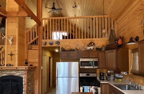 Posey Cabina | Cabin with guest cottage on the creek