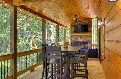 Blue Ridge Casa | Cabin with Hot Tub and Sauna 5 Mi to Dtwn Blue Ridge!