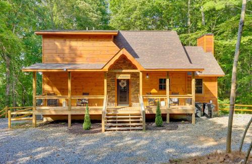 Blue Ridge Casa | Cabin with Hot Tub and Sauna 5 Mi to Dtwn Blue Ridge!