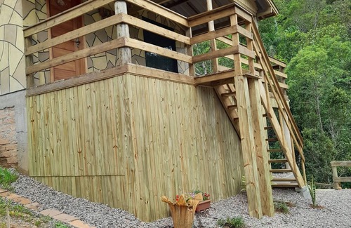 Praia Grande Cabina | Cabin with hydromassage and a beautiful view of the Canyons