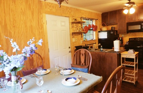 Flint Cabina | Family Friendly Farm Cabin * Pozo de fuego * Estanque * Juego de columpios