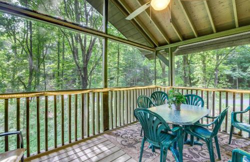 Gatlinburg - Pigeon Forge Casa | Cabin with Private Hot Tub about 7 Mi to Pigeon Forge!