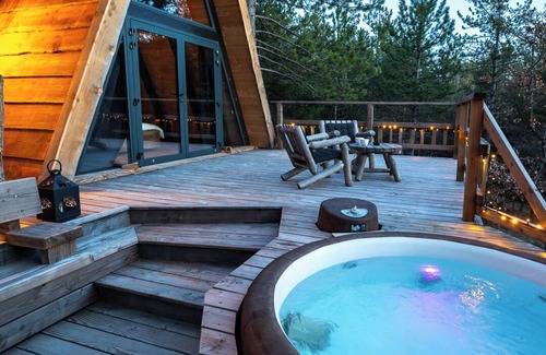 Serres Cabina | Cabin with private Jacuzzi - Petite Buëch