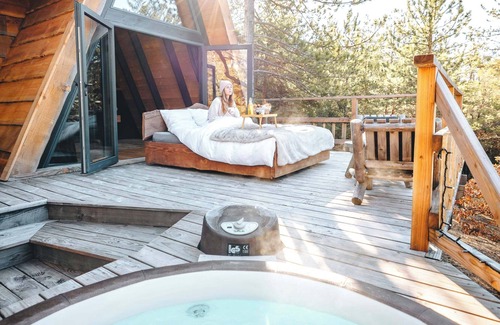 Serres Cabina | Cabin with private Jacuzzi - Petite Buëch
