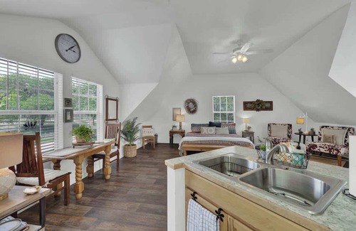 Fredericksburg Casa | Cactus Flower Treehouse-pet Friendly-hill Country Views!