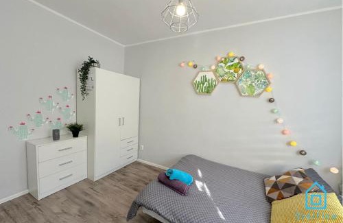 Siedlce Casa | Cactus Room 10 Min to Old Town Gdańsk,PKP & Shopping Mall