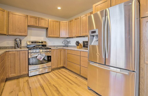 Cadillac Casa | Cadillac Home w/ Hot Tub & Lake Mitchell Views!