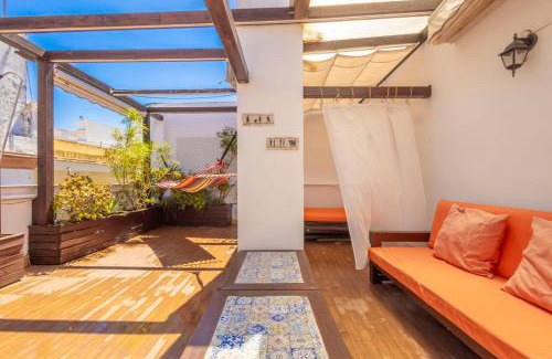 Centro histórico Apartamento | Cadizz-Ático El Falla con terraza de 40m2