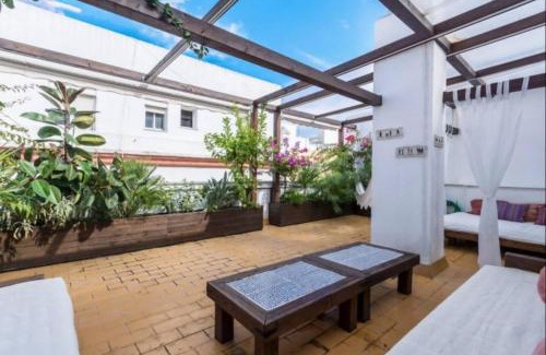Centro histórico Apartamento | Cadizz-Ático El Falla con terraza de 40m2